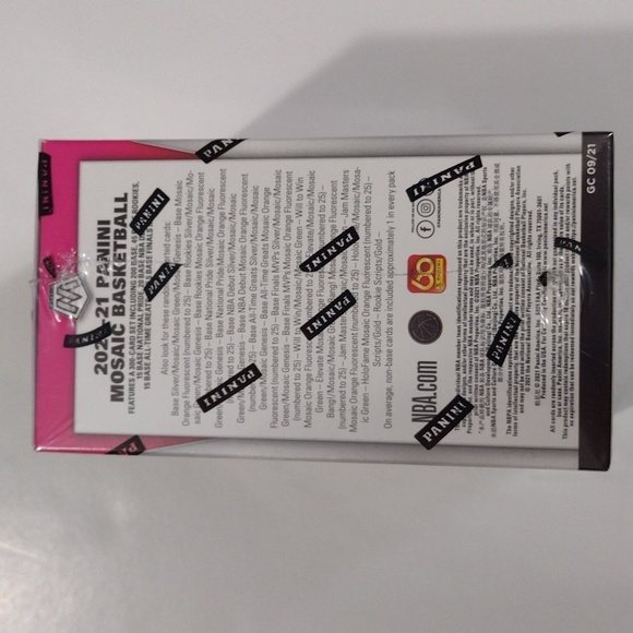 Panini Mosaic 2020-21 NBA Trading Cards New Sealed One Box - Picture 6 of 12